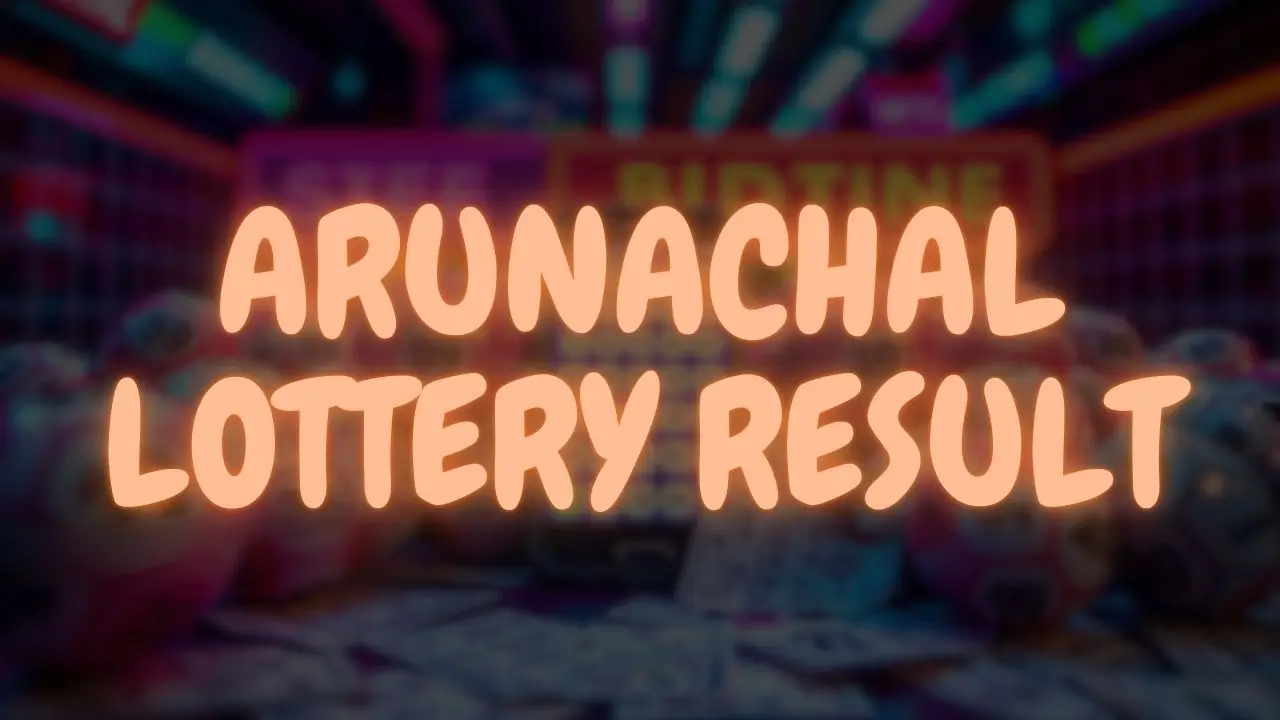 arunachal lottery result