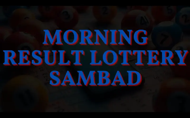 morning result lottery sambad